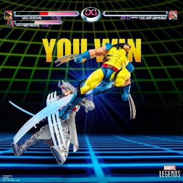 Marvel Legends Gamerverse Wolverine vs Silver Samrai 2-Packの画像