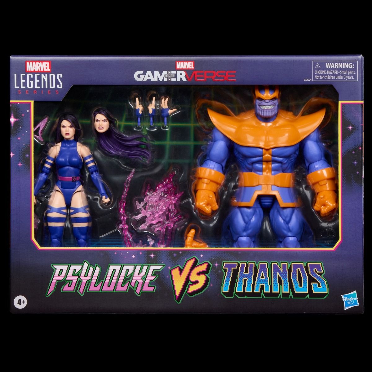 Marvel Legends Gamerverse Psylocke vs. Thanos 2-Packの画像