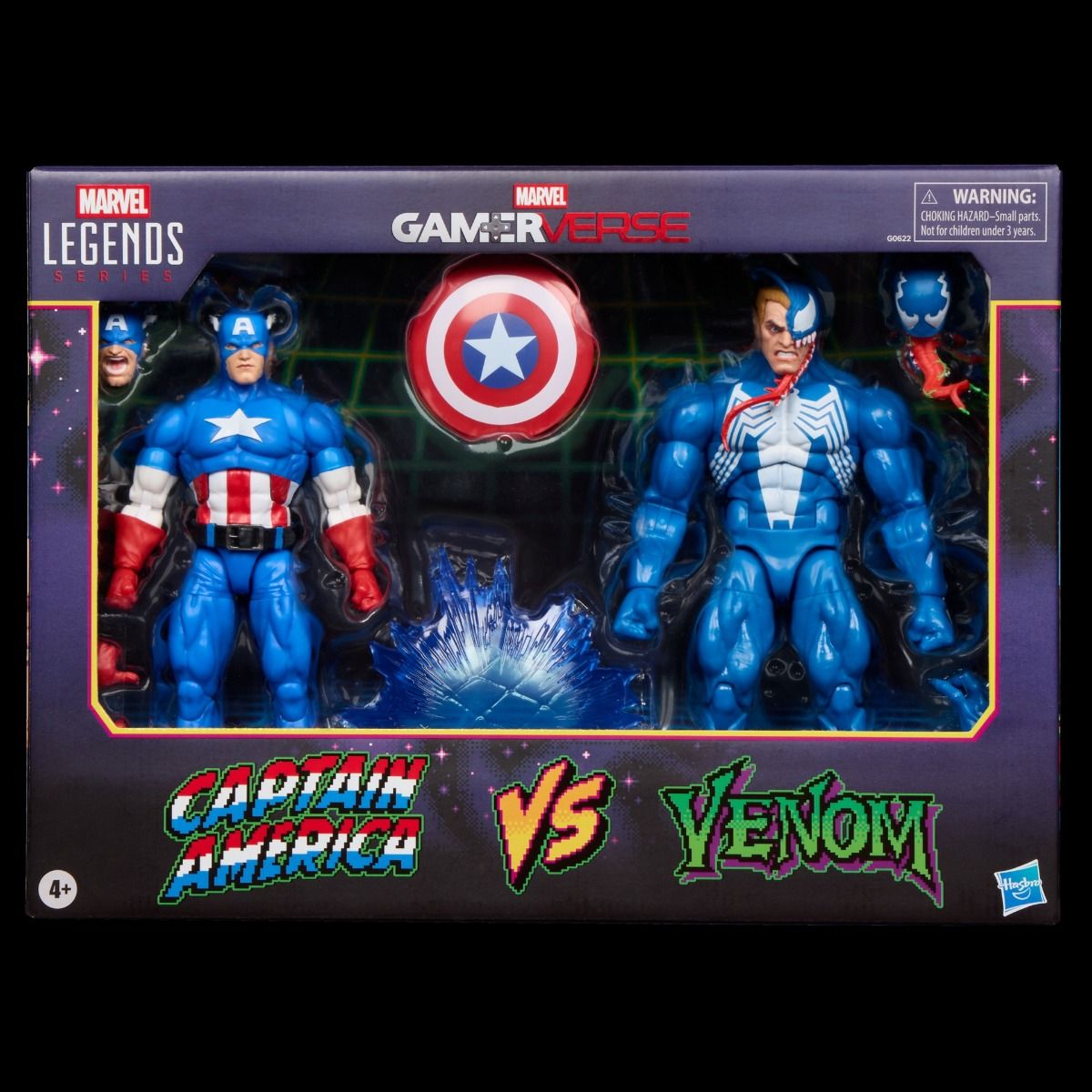 Marvel Legends Gamerverse Captain America vs Venom 2-Packの画像