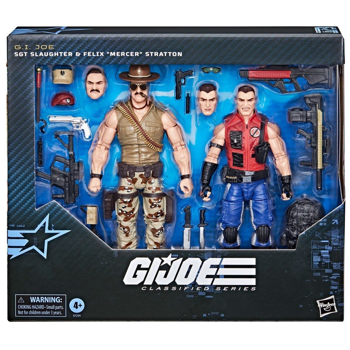 G.I. Joe Classified Series Sgt Slaughter & Felix 'Mercer' Stratton(173) 2-Packの画像