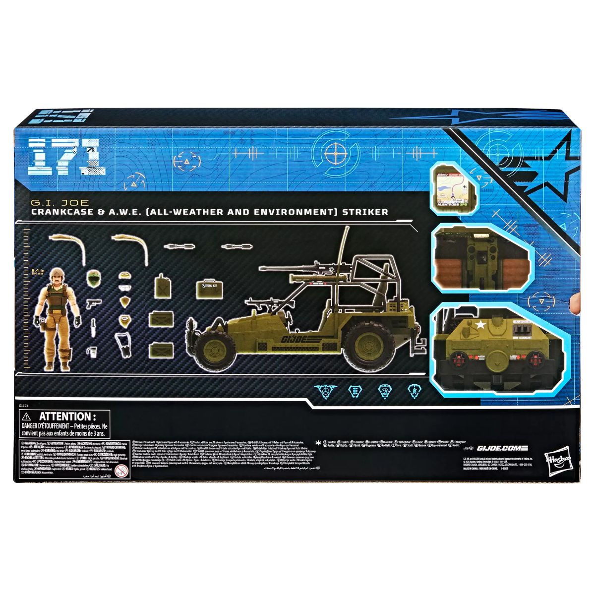 G.I. Joe Classified Series Crankcase & A.W.E. Striker(171)の画像