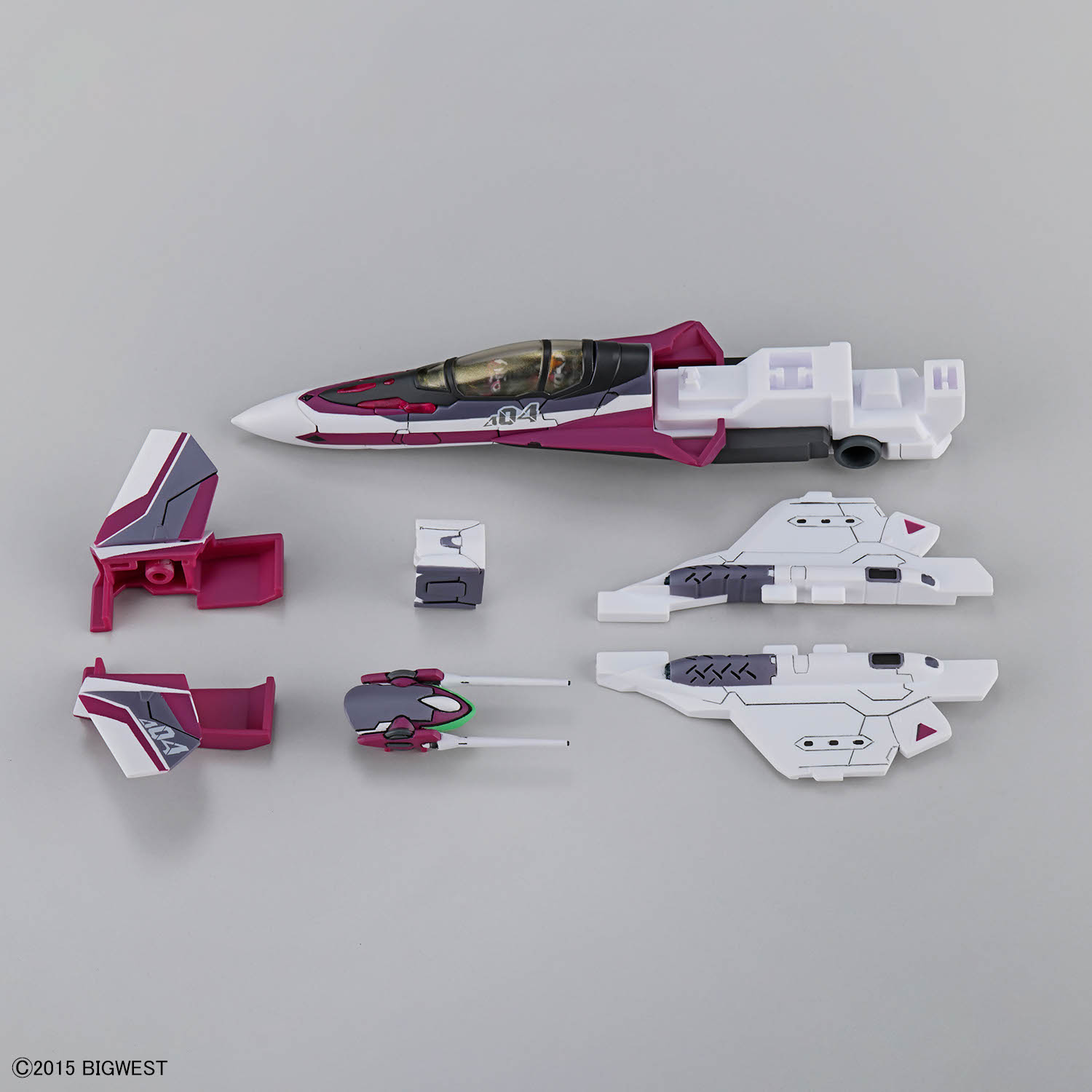 HG 1/100 VF-31C ジークフリード(ミラージュ・ファリーナ・ジーナス機)の画像