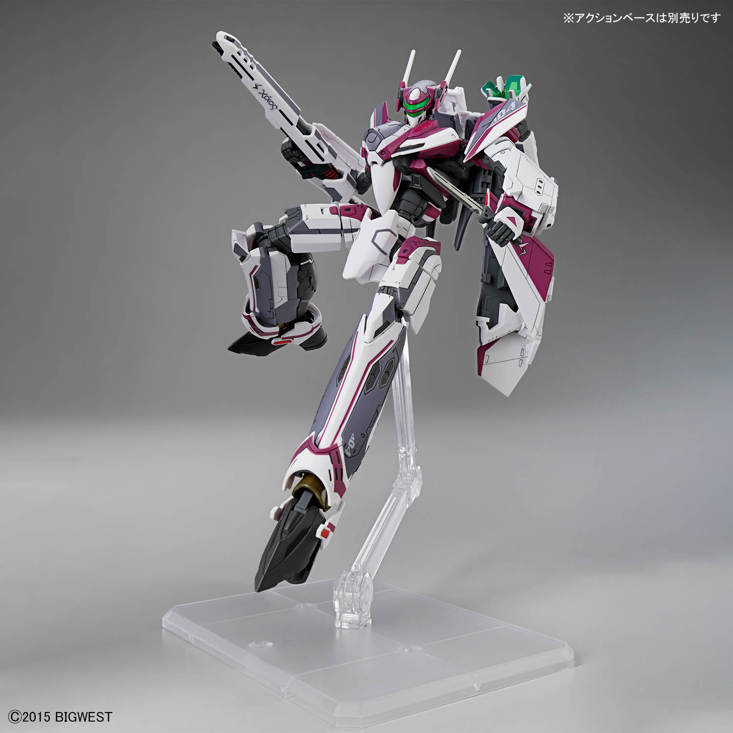 HG 1/100 VF-31C ジークフリード(ミラージュ・ファリーナ・ジーナス機)の画像