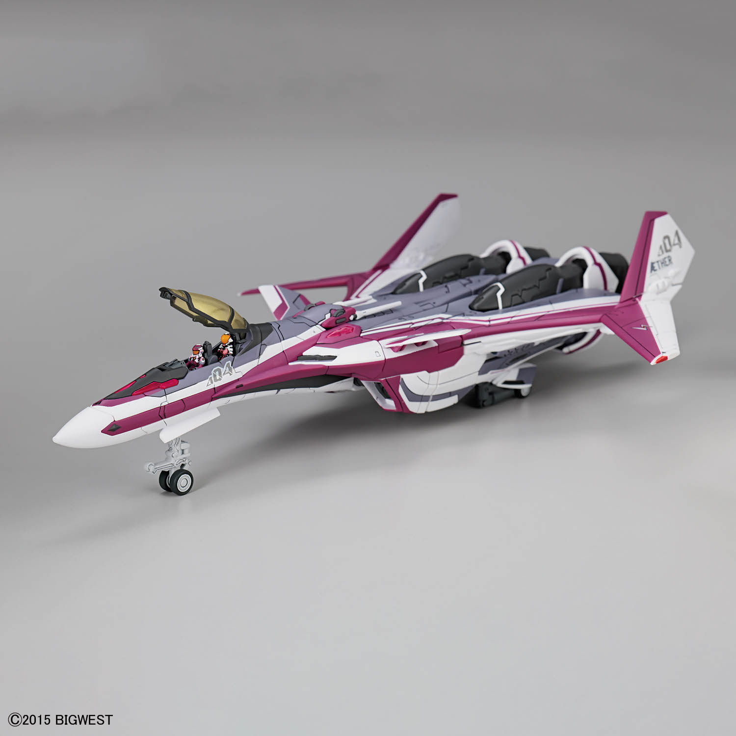 HG 1/100 VF-31C ジークフリード(ミラージュ・ファリーナ・ジーナス機) デラックスセットの画像