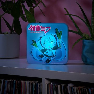 Hatsune Miku 3D Desk Lamp Wall  Light画像