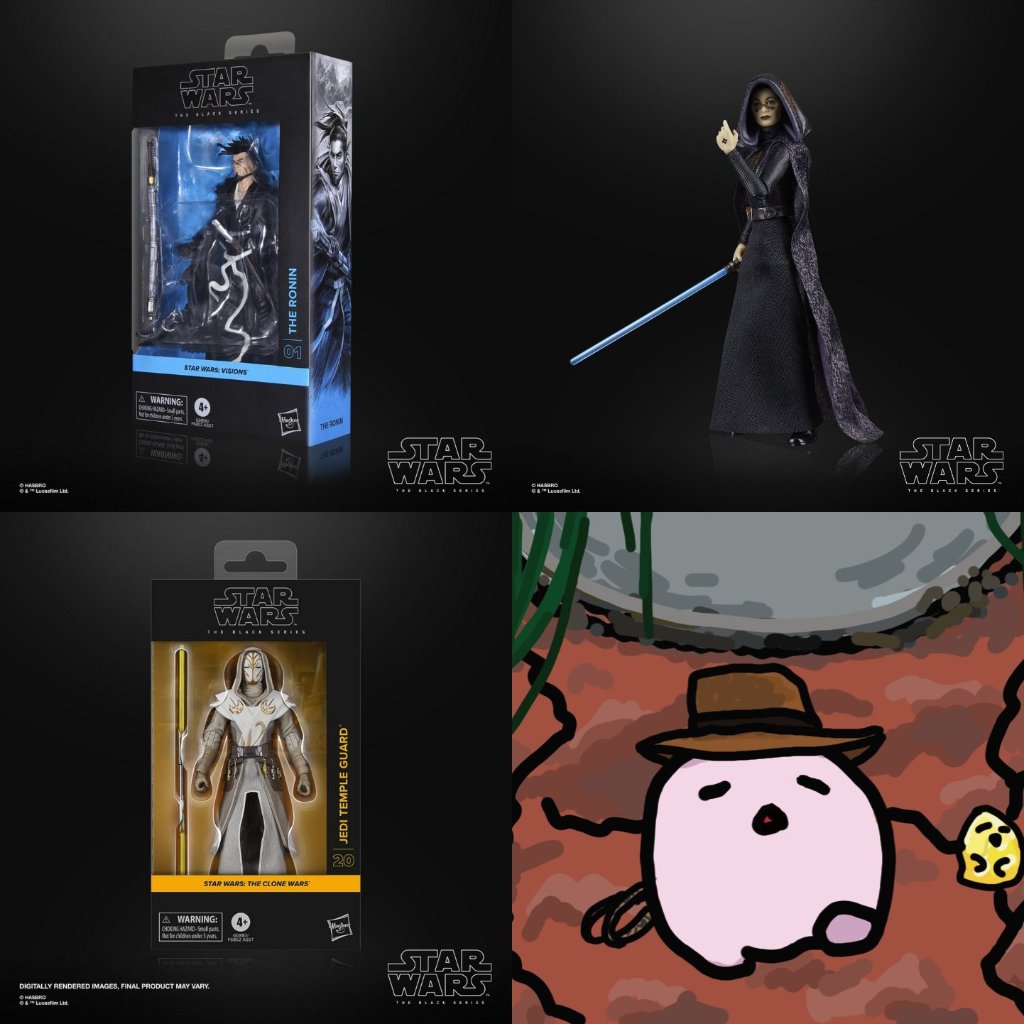 Star Wars TBS 2 Wave 8 Jedi Temple Guard Assortment F68525M8Eの画像