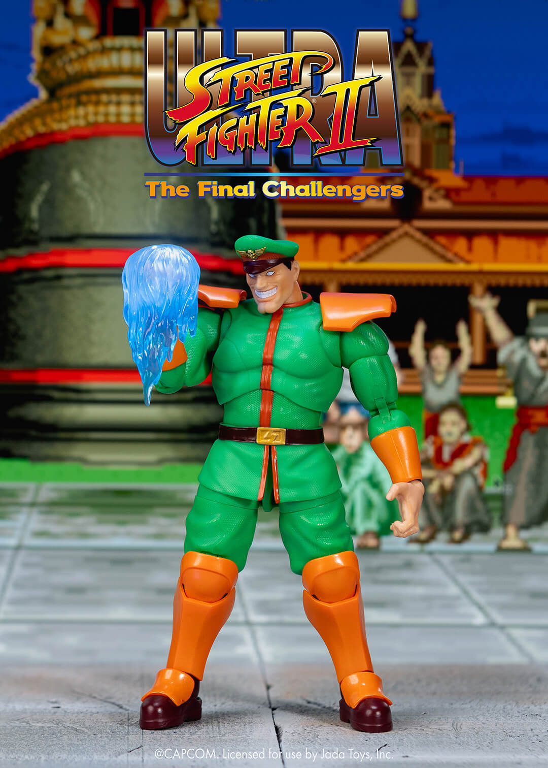 ストリートファイター２ ベガ M.Bison デラックス ２Ｐカラー ６インチアクションフィギュアの画像