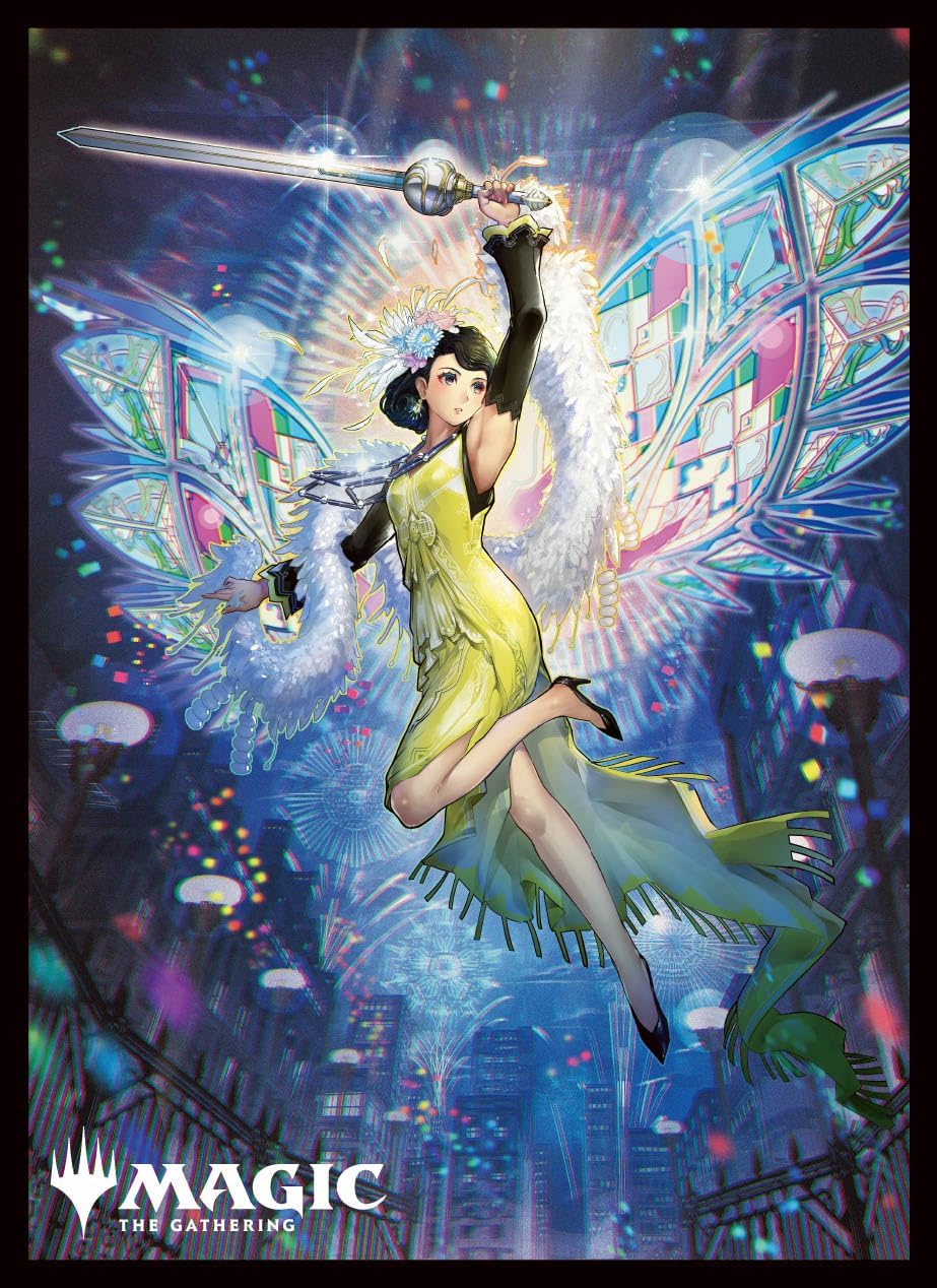 マジックザギャザリング プレイヤーズカードスリーブ ファウンデーションズ 希望の源、ジアーダ MTGS-334の画像