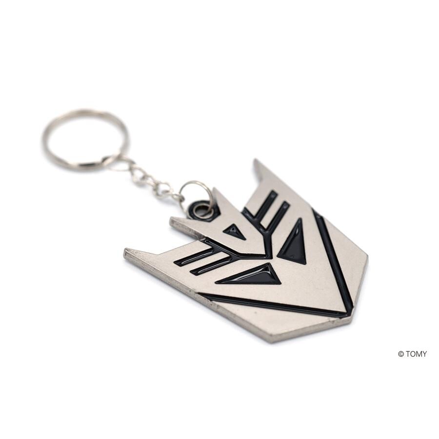 TRANSFORMERS トランスフォーマー メタルキーチェーン ロゴマーク デストロンの画像