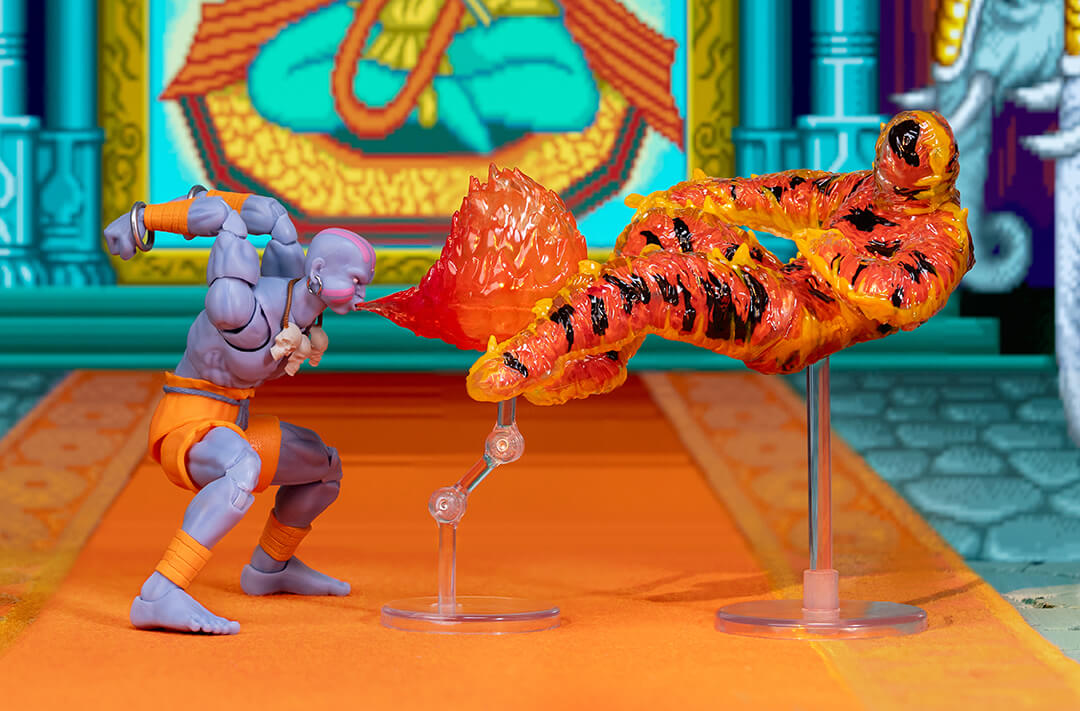 ストリートファイター２ ダルシム Dhalsim デラックス ２Ｐカラー ６インチアクションフィギュアの画像