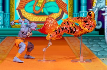 ストリートファイター２ ダルシム Dhalsim デラックス ２Ｐカラー ６インチアクションフィギュアの画像