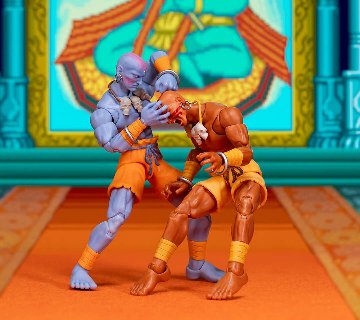 ストリートファイター２ ダルシム Dhalsim デラックス ２Ｐカラー ６インチアクションフィギュアの画像