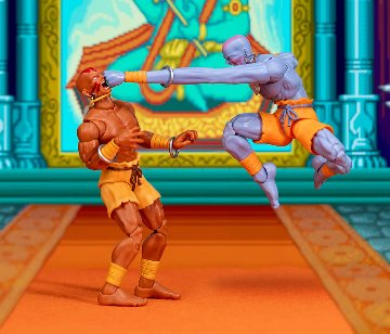 ストリートファイター２ ダルシム Dhalsim デラックス ２Ｐカラー ６インチアクションフィギュアの画像