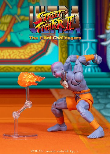 ストリートファイター２ ダルシム Dhalsim デラックス ２Ｐカラー ６インチアクションフィギュアの画像