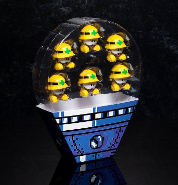ロックマン Mega Man メットール 1:12スケール アクションフィギュア 6点セットの画像