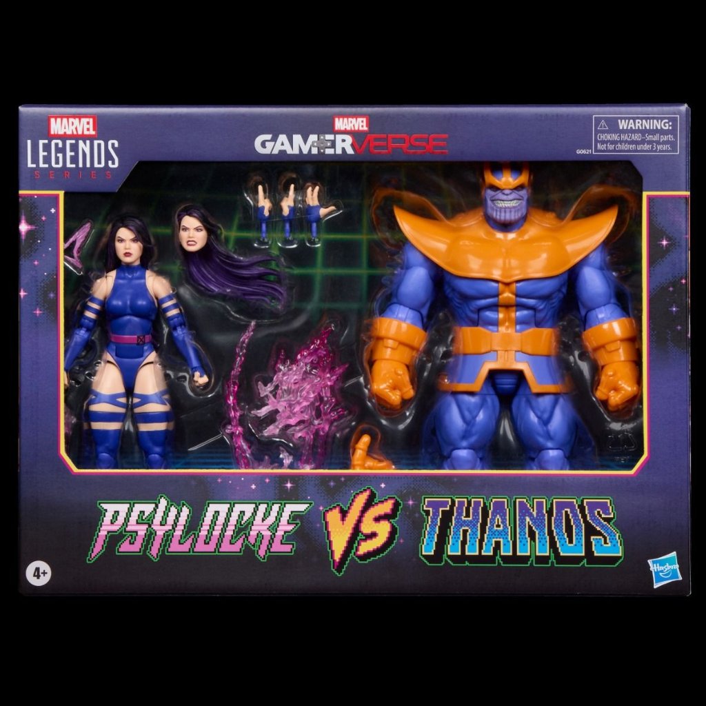 Marvel Legends Gamerverse Psylocke vs. Thanos 2-Pack 正規品の画像