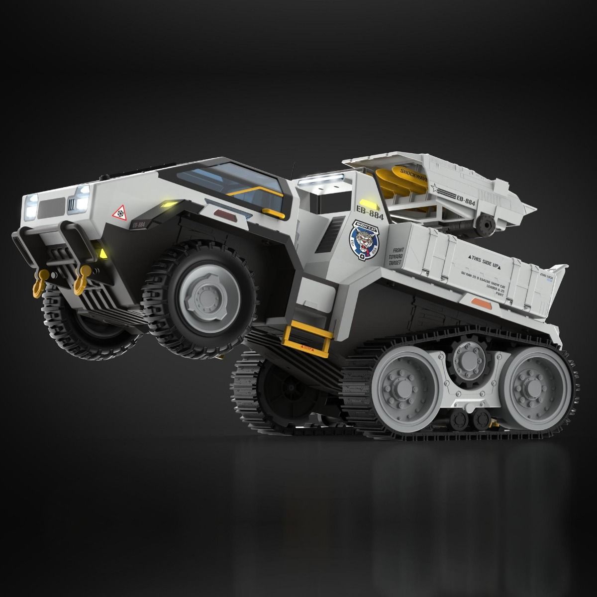 G.I. Joe Classified Series Snow C.A.T. (Combat All-Terrain) Vehicle With Farley Frostbite Sewardの画像