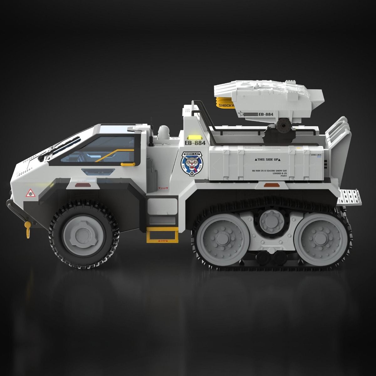 G.I. Joe Classified Series Snow C.A.T. (Combat All-Terrain) Vehicle With Farley Frostbite Sewardの画像