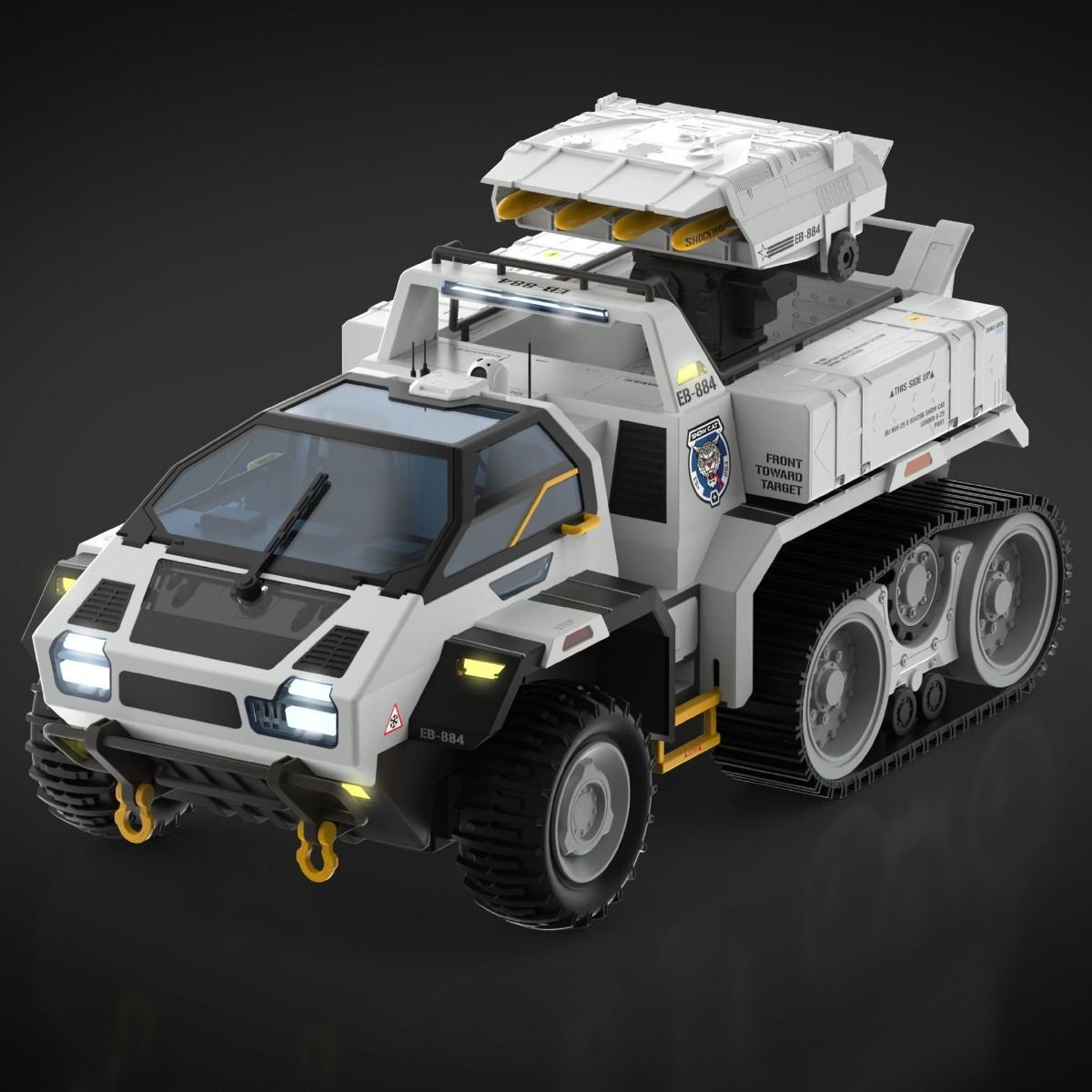 G.I. Joe Classified Series Snow C.A.T. (Combat All-Terrain) Vehicle With Farley Frostbite Sewardの画像