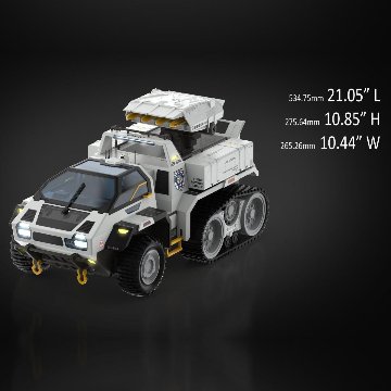 G.I. Joe Classified Series Snow C.A.T. (Combat All-Terrain) Vehicle With Farley Frostbite Sewardの画像