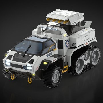 G.I. Joe Classified Series Snow C.A.T. (Combat All-Terrain) Vehicle With Farley Frostbite Sewardの画像