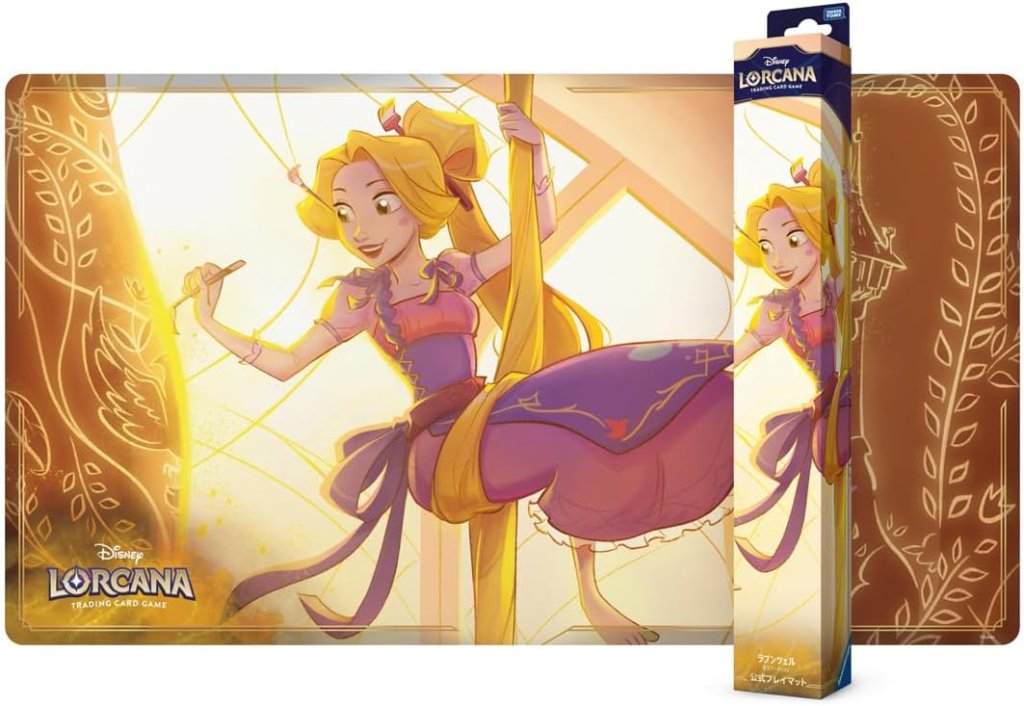 ディズニー･ロルカナ･TCG 日本語版 公式プレイマット｢ラプンツェル 天才アーティスト｣の画像