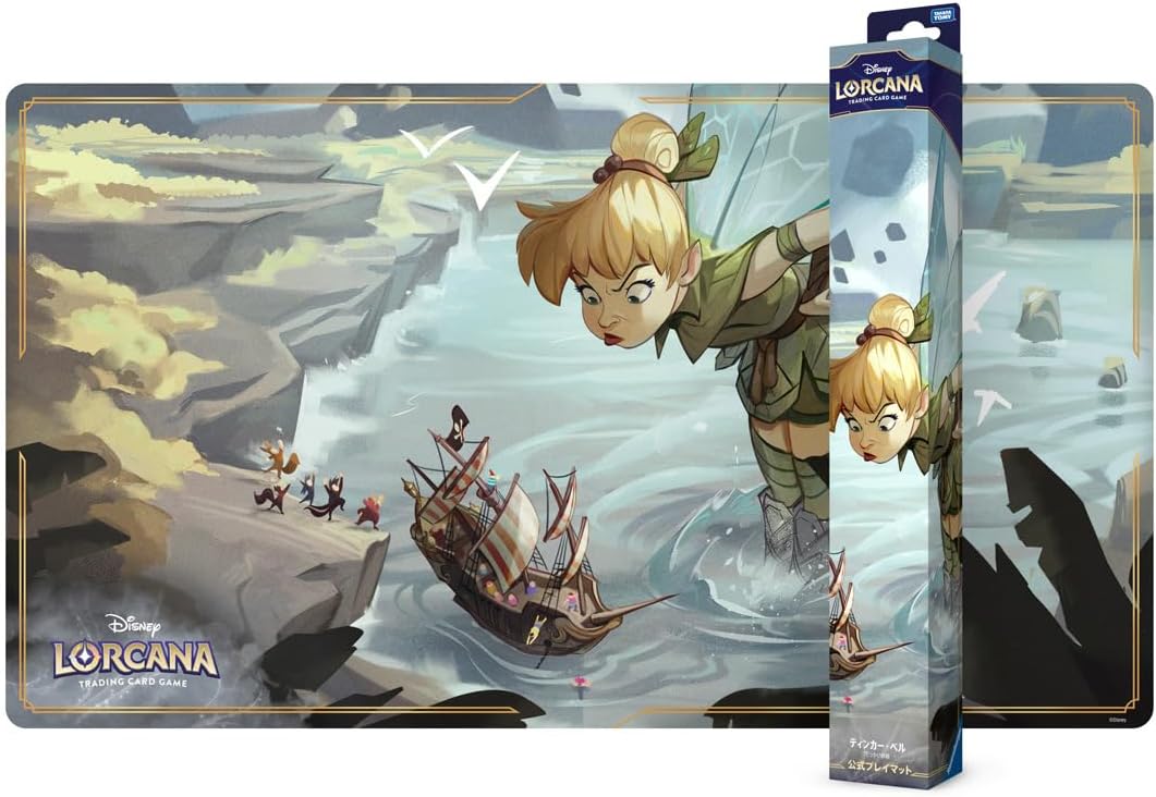 ディズニー･ロルカナ･TCG 日本語版 公式プレイマット｢ティンカー･ベル でっかい妖精｣の画像