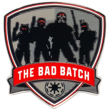 Star Wars: The Bad Batch Enamel Pin 5-Pack画像