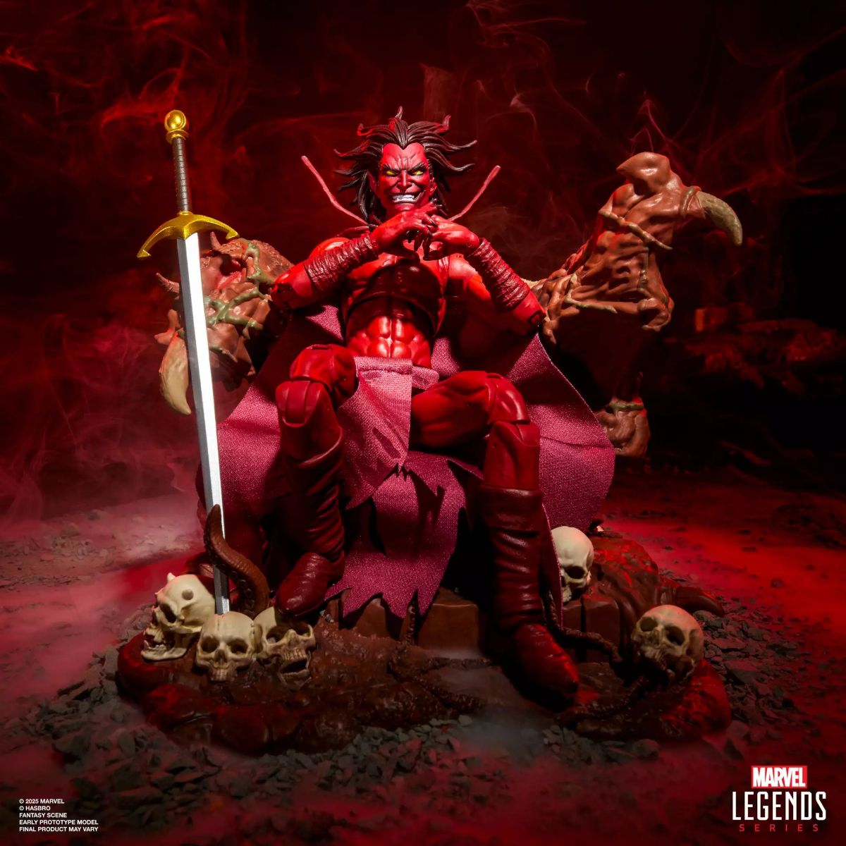 Marvel Legends Marvel’s Mephisto with Infernal Throneの画像