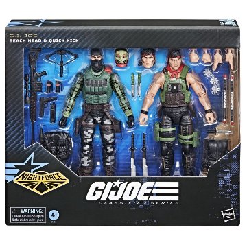 【限定】G.I. Joe Classified Series Night Force Beach Head & Quick Kick(164)の画像