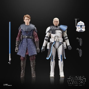 【限定】Star Wars TBS Anakin Skywalker & Clone Captain Rexの画像