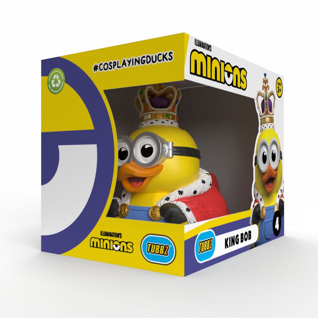 TUBBZ BOX EDITION Minions King Bobの画像