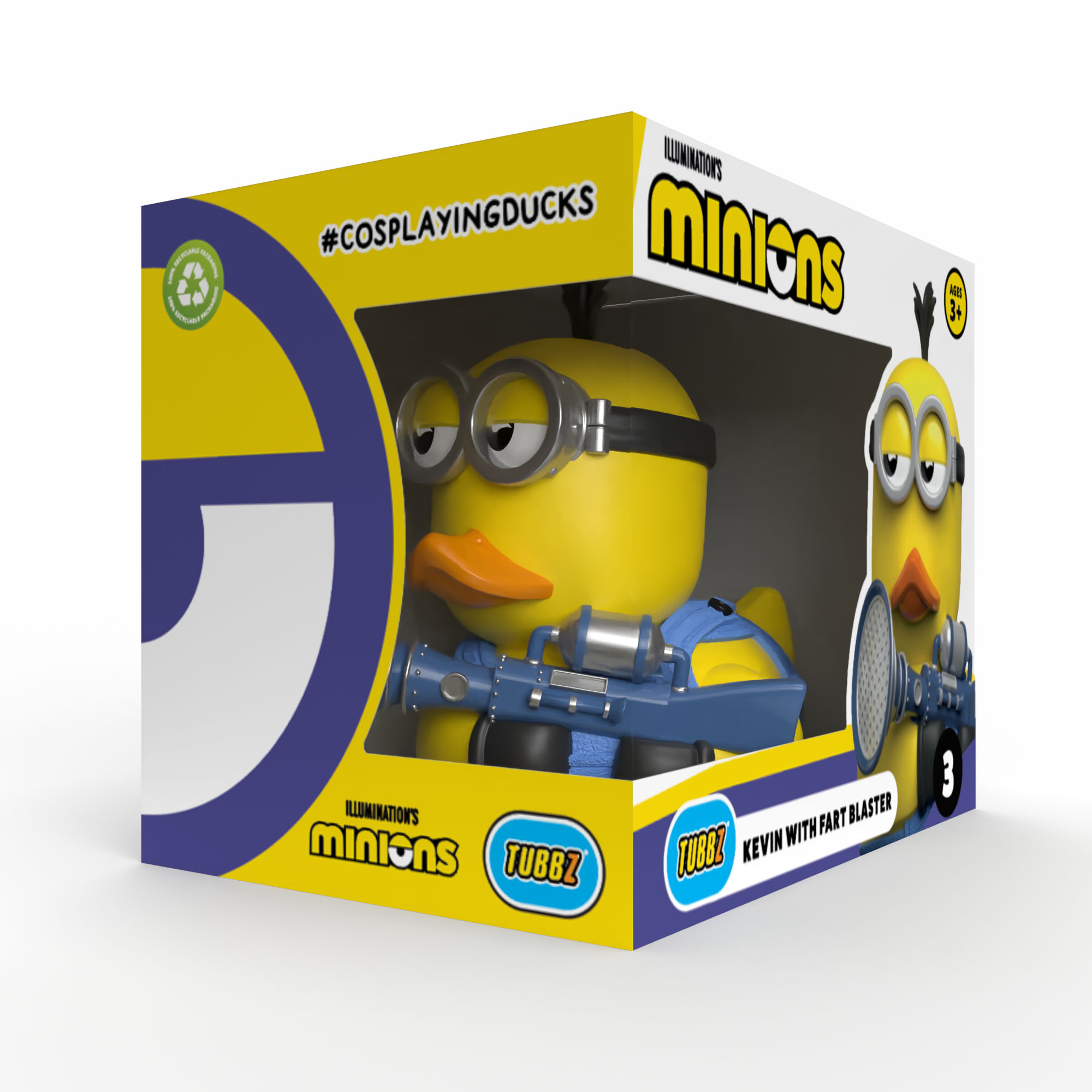 TUBBZ BOX EDITION Minions Kevin with Fart Blasterの画像