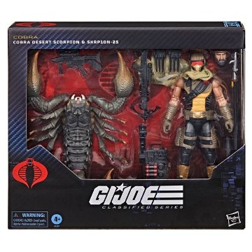G.I. Joe Classified Series Cobra Desert Scorpion & SKRP10N-25(180)の画像