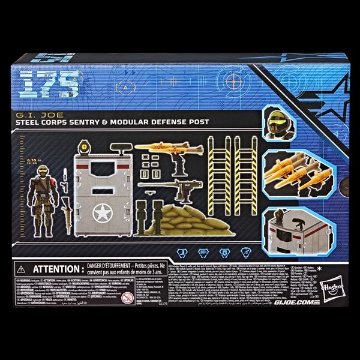 【限定】G.I. Joe Classified Series Steel Corps Sentry & Modular Defense Post(175)の画像