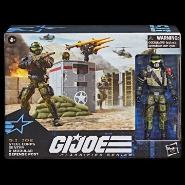 【限定】G.I. Joe Classified Series Steel Corps Sentry & Modular Defense Post(175)の画像
