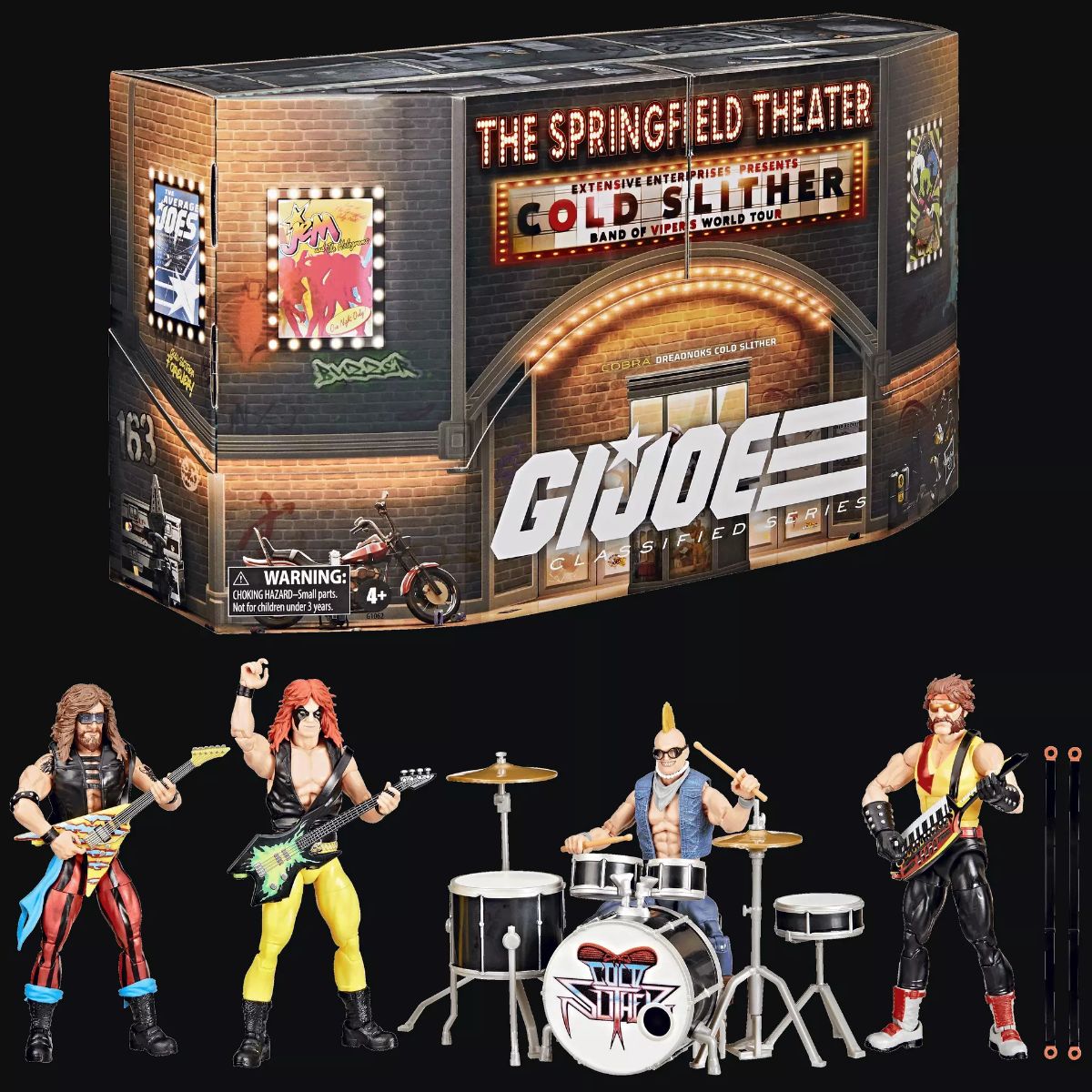 【限定】G.I. Joe Classified Series Dreadnoks Cold Slither Band of Vipers Tour Commemorative(163)の画像