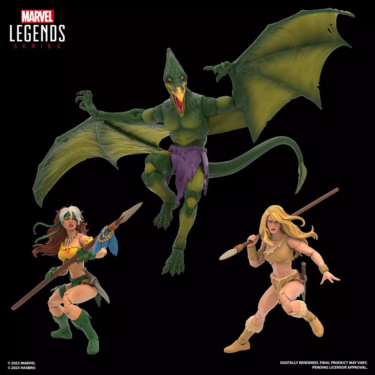 【限定】Marvel Legends Gamerverse Marvel SNAP Savage Land 3-Packの画像