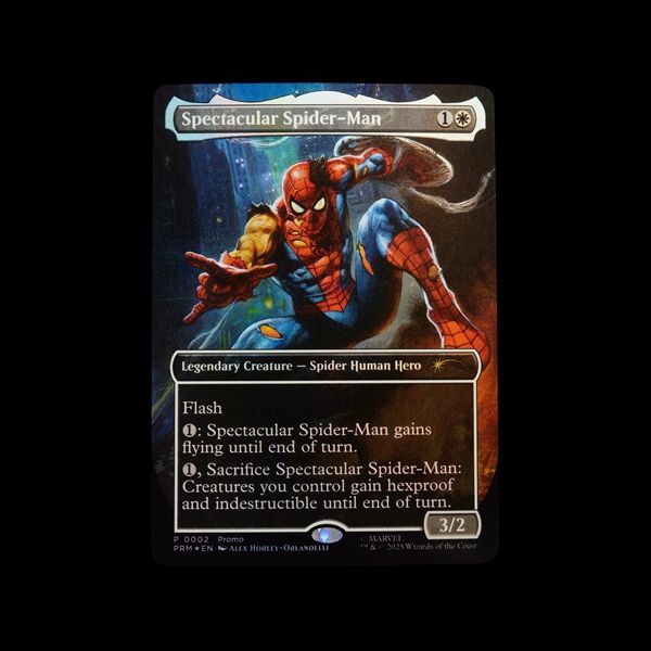 Marvel Legends Magic: The Gathering Battle-Damaged Spider-Manの画像