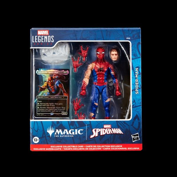 Marvel Legends Magic: The Gathering Battle-Damaged Spider-Manの画像