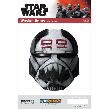 Star Wars Wrecker Helmet Window Decal画像
