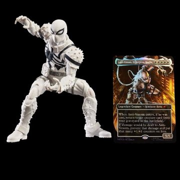 Marvel Legends Magic: The Gathering Agent Anti-Venomの画像