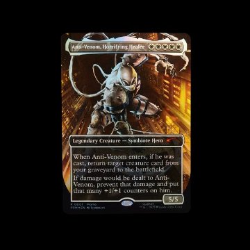 Marvel Legends Magic: The Gathering Agent Anti-Venomの画像