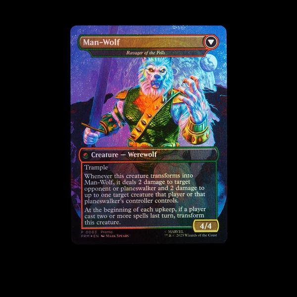 【限定】Marvel Legends Magic: The Gathering Man-Wolfの画像