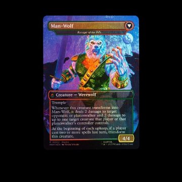 【限定】Marvel Legends Magic: The Gathering Man-Wolfの画像