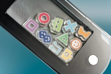 PSP™ (PlayStation™Portable)のシャカシャカアクリルキーホルダー 黒Ver.の画像
