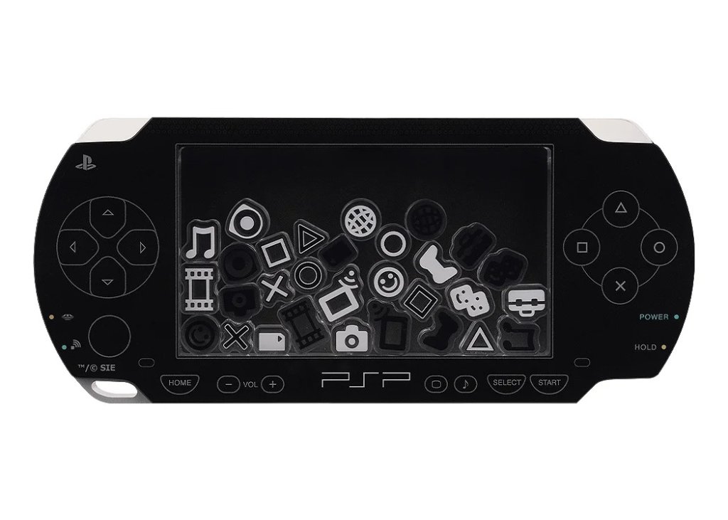 PSP™ (PlayStation™Portable)のシャカシャカアクリルスタンド 黒Ver.の画像