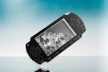 PSP™ (PlayStation™Portable)のシャカシャカアクリルスタンド 黒Ver.の画像
