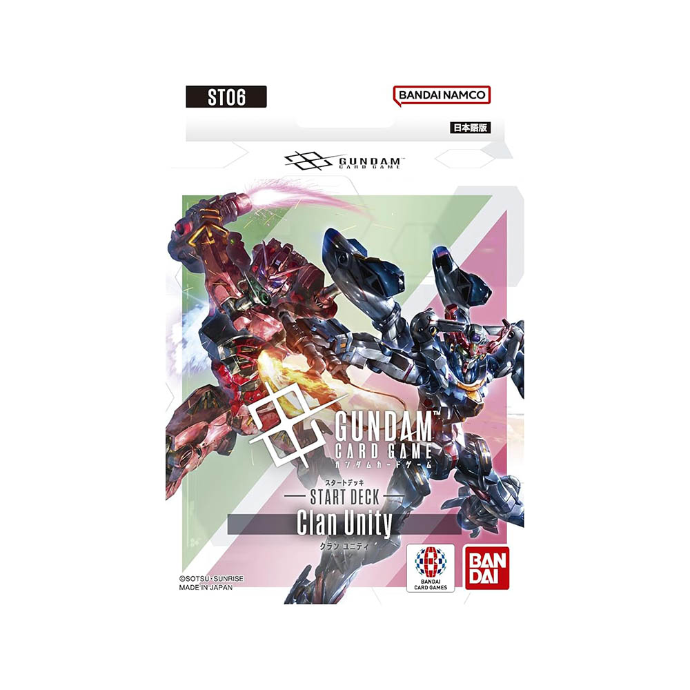 ガンダムカードゲーム スタートデッキ Clan Unity ST06の画像
