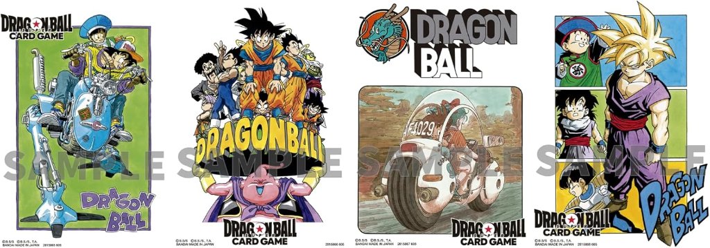 ドラゴンボールスーパーカードゲーム オフィシャルカードスリーブ-ILLUSTRATIONS-(4種アソート)の画像